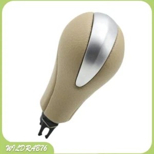 Shift Knob Fit for Nissan Infiniti G25 G35 G37 FX35 FX37 EX37 QX70 Q60 Q40 Beige - Picture 1 of 8