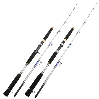 XC Jigging Rod 5'5" 20-45lb Saltwater Spinning Rod 120# Casting Rod Solid Carbon - Image 1 of 4