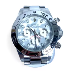 BAPE OG Bapex Wrist Watch Silver White Camo NIGO Era Vintage Japan - Picture 1 of 7