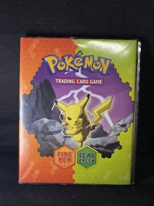 Pokemon EX FireRed & LeafGreen: Ultra Pro 4-Pocket Binder Pikachu Charizard  - Picture 1 of 5
