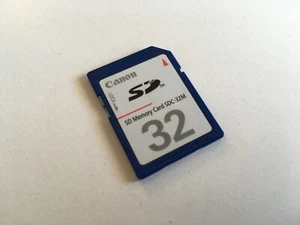 Canon SDC-32M 32MB Secure Digital Memory Card SD for Powershot Cameras - Picture 1 of 5