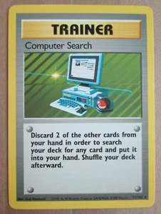 Computer Suche - 71/102 - Rare Non-Holo WOTC TCG - Base Set Pokemon Karte - Bild 1 von 10