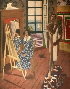 Henri Matisse, The three-hour session, Hand Signed Lithograph - Picture 1 of 4