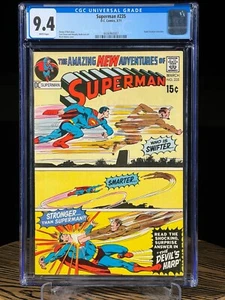 Superman #235 CGC 9.4 Neal Adams Cubierta DC Comics 1971 Krypton - Imagen 1 de 2
