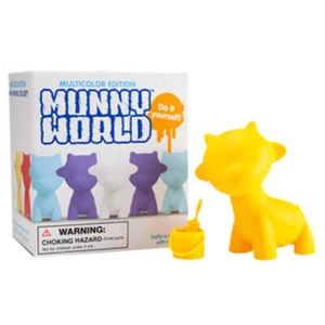 Munnyworld DIY Micro Raffy 2" Vinyl Plastic Stylized Collectable Action Figure - Imagen 1 de 3