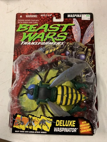 Transformers Beast Wars Predacon Waspinator Kenner New Factory Sealed 1995 Cover