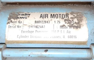 Parker / Schrader Faltenbalg Druckluftmotor B80122043 - Bild 1 von 6
