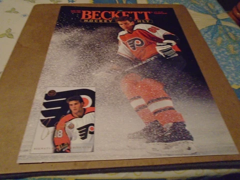ERIC LINDROS  POSTER COLOR 8 BY 11 INCHES PHILADELPHIA FLYERS Cover