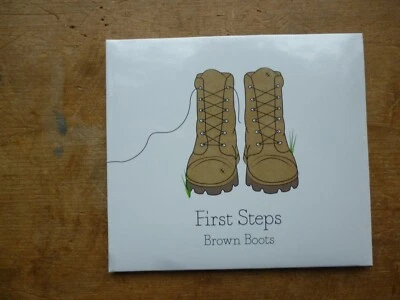 BROWN BOOTS: First Steps: NEW SEALED CD 12 Trks. 2020  - Image 1 of 2