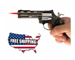 2024 NEW Pistol Shaped Gun Lighter Butane Torch Lighter,Windproof, Refillable - Picture 1 of 3