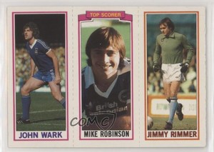 1981-82 Topps English League John Wark Mike Robinson Jimmy Rimmer Rookie RC
