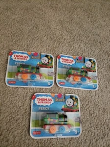 THOMAS AND FRIENDS METAL ENGINE - BIRTHDAY CELEBRATION Lot Of 3 Percy's  New - Picture 1 of 5