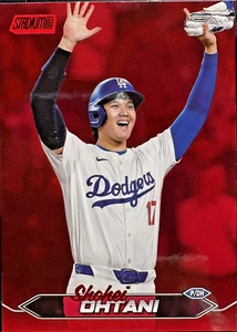 2024 Topps Stadium Club #200 Shohei Ohtani RED Foil LA Dodgers - Picture 1 of 2