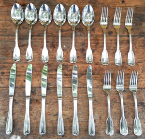 Michelin Besteck 18 teilig  / 6 Pers. / Chrom - Nickel 18-10 - #65 - Bild 1 von 6