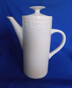 Stoneware Chocolate Pot Coffee Server Pitcher w/Lid - Picture 1 of 8