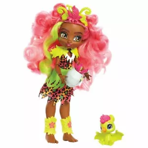 Cave Club Fernessa Puppe plus Ptilly und Zubehör Mattel Modepuppe - Bild 1 von 7