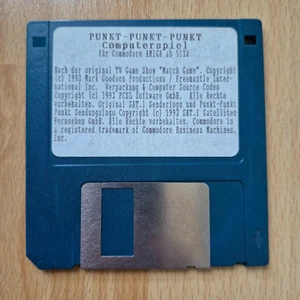 ✅ PUNKT-PUNKT-PUNKT ⭐ Diskette Commodore Amiga 500 600 1200 2000 ⚡️ - Afbeelding 1 van 1