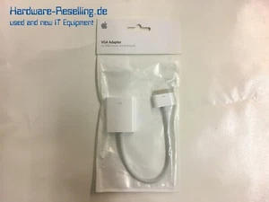 Original Apple A1368 Dock-Connector auf VGA Adapter Weiß MC552ZM/B - Bild 1 von 2