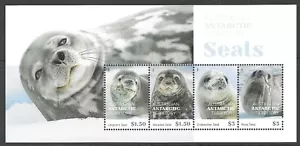 Australian Antarctic Territory - 2024 Seals $9.00 Miniature Sheet MNH - Picture 1 of 1