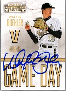 2015 Panini Contenders Béisbol #12 Walker Buehler Firmado/Auto Vanderbilt - Imagen 1 de 2