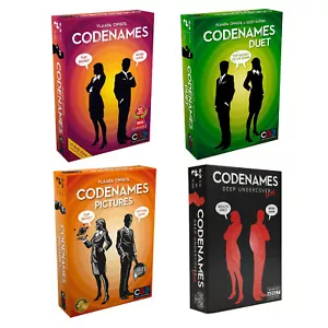 Codenames Card Game Original Duet Pictures Deep Undercover 2.0 Family Game - Picture 1 of 9