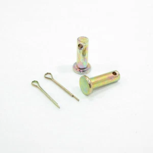 2X Rear Back Caliper Foot Brake Pedal Lever Clevis Pin PIT Quad Dirt Bike ATV - Bild 1 von 3