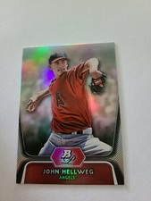 2012 topps platinum report baseball card John Hellweg Bpp87