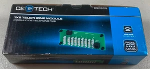 Neu Open Box 1000 015 579 CE Tech 1x8 Telefonmodul 5570 kommerziell elektrisch - Bild 1 von 4