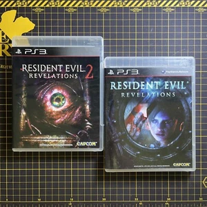 Lot 2 PS3 Biohazard Resident Evil Revelations 1 2 Asia English Complete - Picture 1 of 5