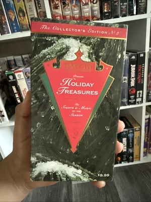 Suncoast Holiday Treasures #2 VHS Tested Christmas Music Seasonal Imagery 1992 - Image 1 of 3