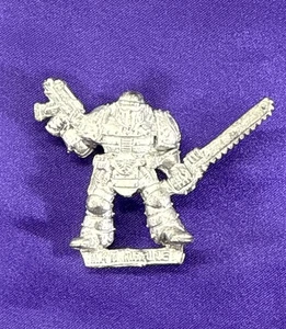Warhammer 40k Space Marines MKII Marine - fuori produzione Rogue Trader Metal 1990 2C - Foto 1 di 4
