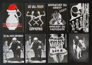 8 NORDCORE Flyer The Box / Hall Of Fame Hamburg 1995  Hardcore Gabba Techno - Bild 1 von 2