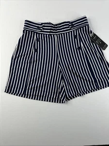 Robert Louis Nautical Theme Small Shorts Blue White New With Tags - Picture 1 of 7