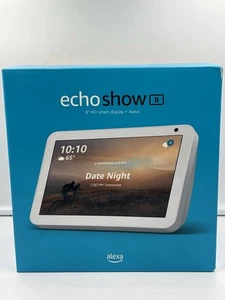 Amazon Echo Show 8 Smart Speaker - White, New, Factory Sealed 1st Gen - Picture 1 of 5