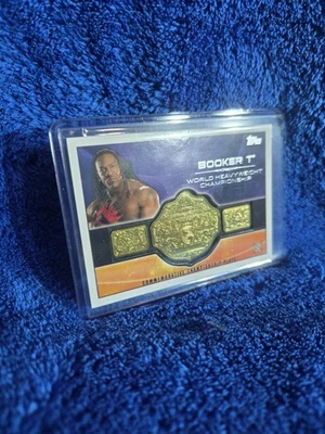 2015 Topps WWE Commemorative Belt Booker T World Heavyweight Champion - Image 1 of 3