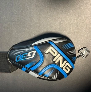 Ping G30 5 Wood Headcover Black & Blue FAIR CONDITION - Picture 1 of 9