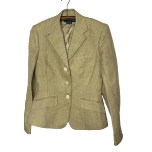Vintage Ralph Lauren Camel Leinen Reitblazer - 6 - Bild 1 von 7