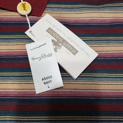 NWT HARRY VARDON 100% Triple Mercerized Cotton Polo Golf Shirt Large - Image 1 of 4