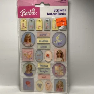 Sandylion Sticker 3D Barbie Open Pack 2 Blatt 2004 -BL2 - Bild 1 von 11
