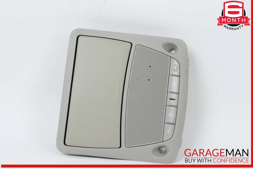 Lámpara de luz domo interior superior delantera Nissan Leaf 13-17 gris OEM Foto 1 de 4