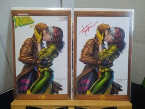 X-Men 97 #3 Tyler Kirkham  Trade & Virgin Variant 1X Signed!! 2 Book Set!! Clean - Picture 1 of 22