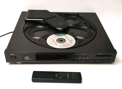Cambiador de discos compacto CD carrusel de 5 discos RCA CD 2050F de colección con paquete remoto Foto 1 de 4