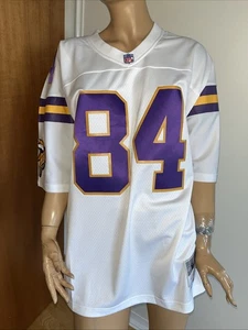 Mitchell & Ness #84 Randy Moss White Minnesota Vikings 1998 Trikot Herren XL Neu mit Etikett - Bild 1 von 12