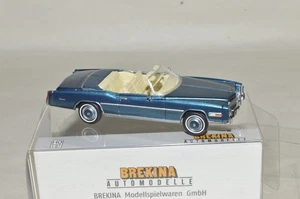 1:87 HO Brekina 19755 1976 Cadillac Eldorado Convertible METALLIC BLUE - Bild 1 von 1