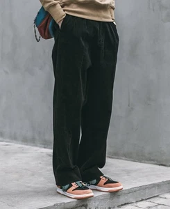 Non Stock 12.5 oz 8 Wale Corduroy Trousers Brown/Black (A10) - Picture 1 of 25