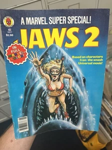 Revista de cómics Jaws 2 Marvel Super Special 6 1978 - Imagen 1 de 3