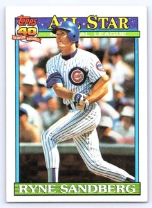 1991 Topps - All-Star Ryne Sandberg #398 - Picture 1 of 2