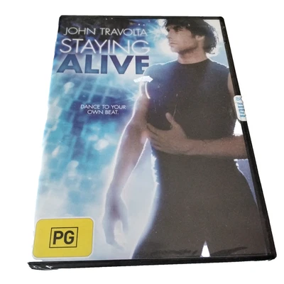 Staying alive John Travolta dance dvd 1984 new sealed region 4 - image 1 of 2