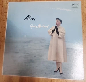 JUDY GARLAND Alone 1957 Vinyl LP Capitol T-835 Record - Picture 1 of 4