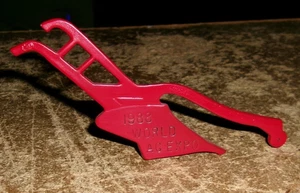 aratro metallico world ag expo 1988 nuovo - Foto 1 di 2